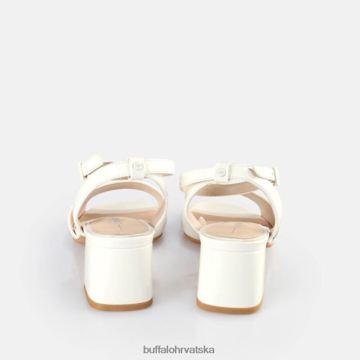bijela Buffalo lucy uredne sandale na petu |sandale TDD6T356